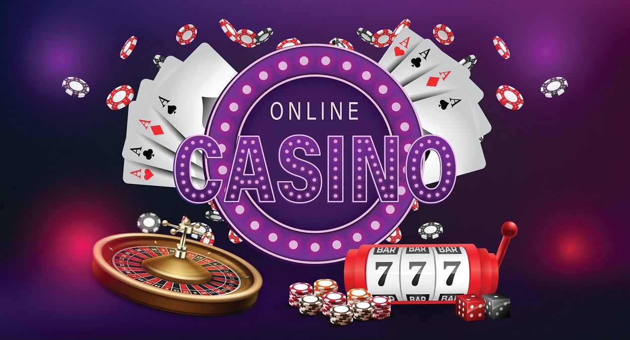 A,Vibrant,Casino-themed,Image,With,The,Words,Online,Casino,Surrounded